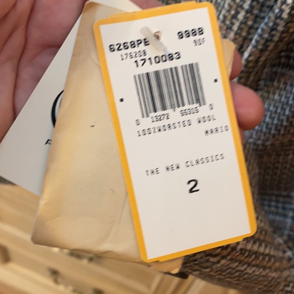 Evan Picone Brown Plaid Blazer - Picture 10 of 10